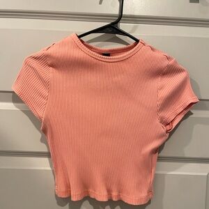 Pink crop top